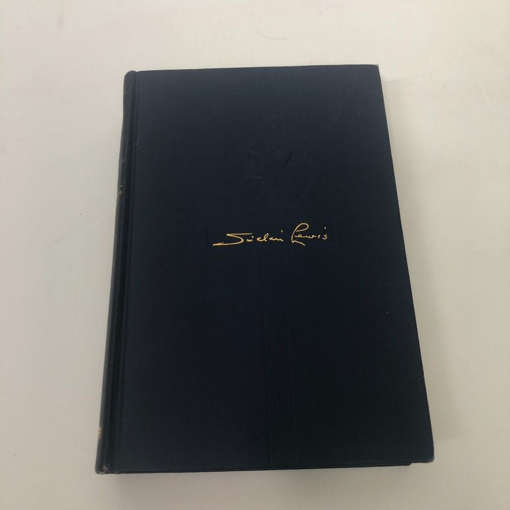 Vintage 1922 Babitt by Sinclair Lewis Book Hardcover Printed in United States